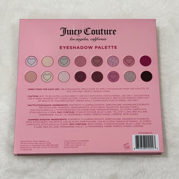 Juicy Couture Valentines Eyeshadow Palette 16 Shades - Picture 8 of 9